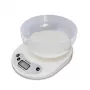Elektroniskie virtuves svari ESPERANZA EKS007 — 5 kg ietilpība, 1 g precizitāte, balta