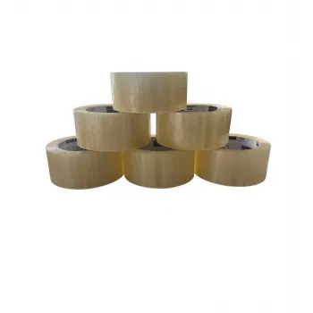 Iepakošanas līmlente BESTPAK Silent Release Acrylic Transparent 48 mm x 60 m