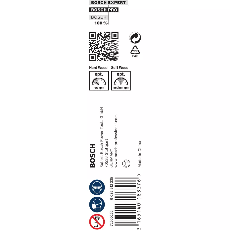 Urbja uzgalis Bosch PRO Wood 1.4 cm 2608597628