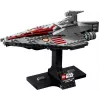 LEGO Star Wars Acclamator klases triecienkuģa komplekts 75404 — konstruēšanas komplekts, 450 detaļas, vitrīnas makets 130×150×230 mm