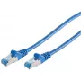 Tīkla kabelis ShiverPeaks 75711-B CAT 6A S/FTP PIMF zils, neapstrādāts datu kabelis