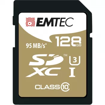 Emtec SDXC 128GB Class10 Speedin 128GB SDXC Class 10 atmiņas karte (ECMSD128GXC10SP)