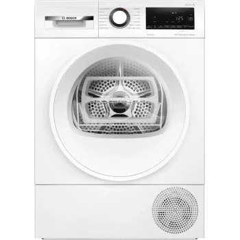 Kondensācijas veļas žāvētājs Bosch WQG145APPL 9 kg, siltumsūknis, 14 programmas, LED displejs, balts