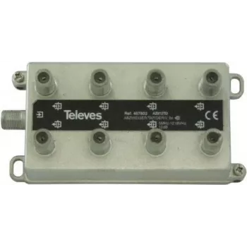 Sadalītājs Televes AZ812TD 8 virzienu 5–1218 MHz 12 dB