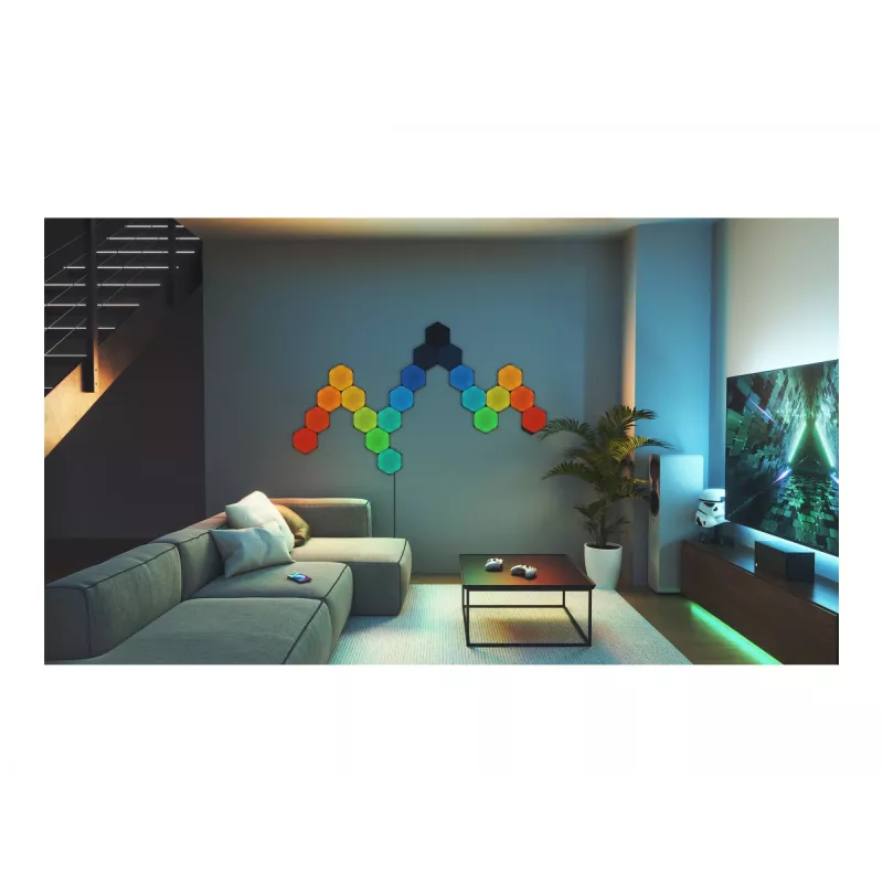 Viedais sienas apgaismojums Nanoleaf NL42-0101HX-3PK