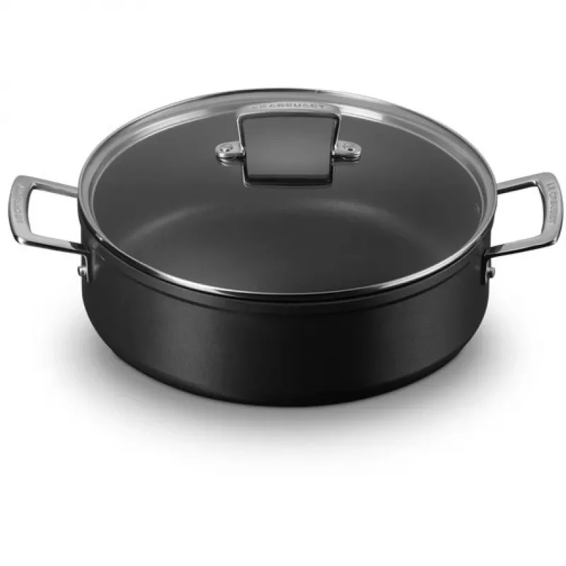 Le Creuset Toughened Non-Stick sautēšanas panna ar stikla vāku 28 cm