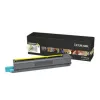 Kasetne Lexmark C925H2YG 7500 lapas Dzeltens