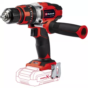 Einhell TE-CD 48 1500 RPM Bezatslēgas 1.41 kg Melns, Sarkans