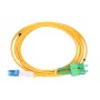 Patchcord Extralink SC/APC - LC/UPC vienmoda dupleksais G.657.A1 3mm 1m