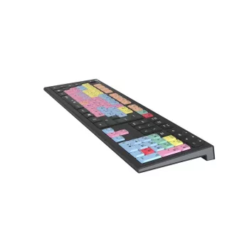 Logickeyboard ASTRA 2 USB AZERTY English Melns Pilnizmēra tastatūra