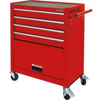 Instrumentu kaste Einhell TC-TW 100 sarkana