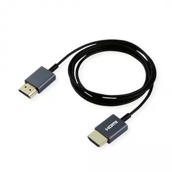 ROLINE HDMI-Coaxial kabelis ultraschlank 4K60 ST/ST - Kabelis - Digitālais/Displeja/Video (11.04.5938)