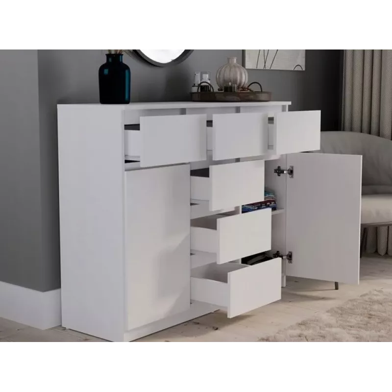 MALWA 2D6S balts kumode