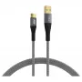 EFB Elektronik USB-A uz USB-C kabelis 60 W QC 3A pelēks — kabelis — digitāls/datu (USB-AC-00003)