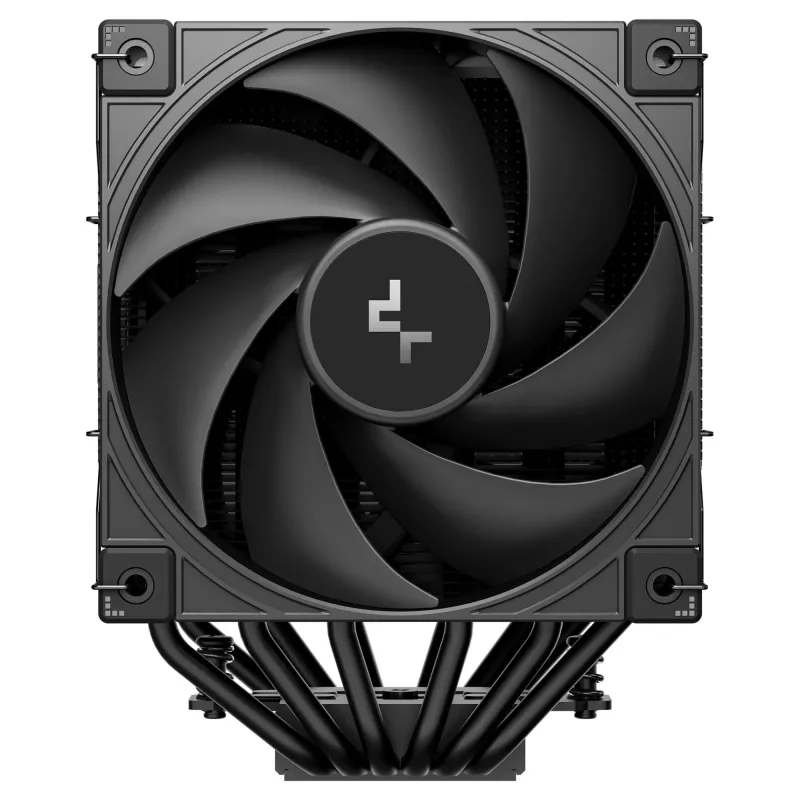 Gaisa dzesētājs DeepCool AK620 G2, 120 mm ventilators, saderīgs ar LGA1700/1200/115x un AM4/AM5, melns, 144×127×159 mm