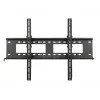 Sienas TV kronšteins ART AR-88XL 37–100 collu televizoriem, noliecams 0 līdz -5°, slodze 80 kg, VESA līdz 800×600, melns