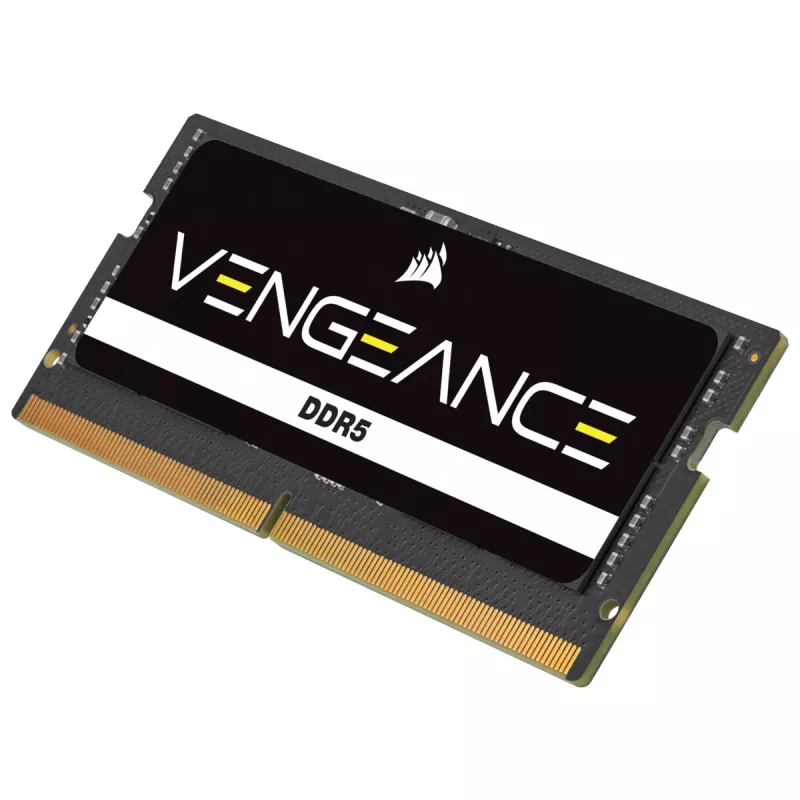 SO-DIMM 64 GB DDR5-4800 (2x 32 GB) Dual-Kit, Memory Melns, CMSX64GX5M2A4800C40, Vengeance