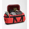 The North Face Base Camp Duffel L ceļojumu soma 95 L Poliesteris Melna, Sarkana