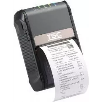 Etiķešu printeris TSC Alpha-2R 203 dpi USB Bluetooth — kompakts pārnēsājams termoetiķešu printeris