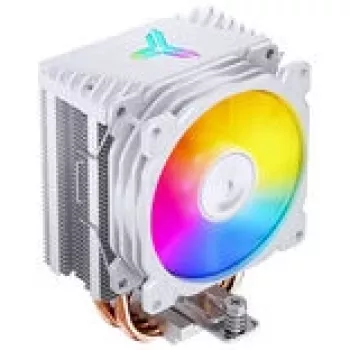 CPU dzesētājs Jonsbo CR-1400E 92mm ARGB balts — 92mm ventilators, ARGB apgaismojums, balta apdare