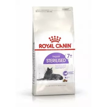 Sausā kaķu barība Royal Canin Sterilised 7+ Adult Poultry 3.5 kg – sterilizētiem pieaugušiem kaķiem no 7 gadu vecuma, 36% olbaltumvielu, 12% tauku