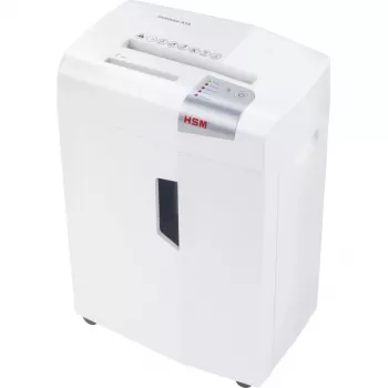 Papīra smalcinātājs HSM X15, daļiņu griezums P-4, 23 cm darba platums, 16 lapu ietilpība, 26 L tvertne, sudraba