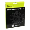 Montāžas komplekts BitsPower BP-FA140120-BK 140 mm ventilatoriem, melns