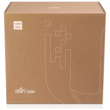 Tīkla kabelis Ubiquiti U-Cable-C6-CMP U/UTP Cat6 305m Balts