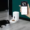 Automātiskā mājdzīvnieku barotava Tellur TLL331461 ar UltraHD kameru, 4 L, balta