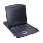 Rack konsole VALUE 26.99.0123, 17 collu (43.2 cm) LCD, 1280×1024, 1U, franču klaviatūra, melna