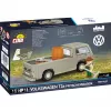 Cobi modeļa komplekts Volkswagen T2a plakanās kravas kravas automašīna 1:35 mērogā pelēkā krāsā
