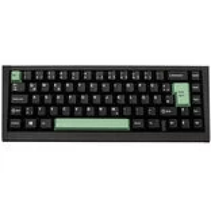 GMK papildu komplekts, ABS taustiņu vāciņi, Double-Shot, paplašināšanas komplekts ISO un ANSI - pasteļzaļš