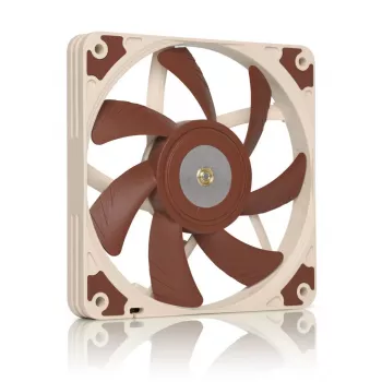 Ventilators Noctua NF-A12x15 FLX — 120 mm plāns 15 mm datora korpusa ventilators, 12 V, 1850 apgr./min, 94.2 m³/h, 23.9 dB, 3 kontaktu