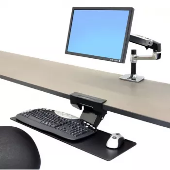 Zemgalda tastatūras svira Ergotron Neo-Flex 97-582-009 Melna