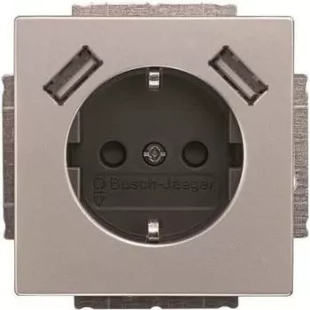 BJ 20 EUCB2USB-866 SCHUKO-/2x USB kontaktligzda (2CKA002011A6283)