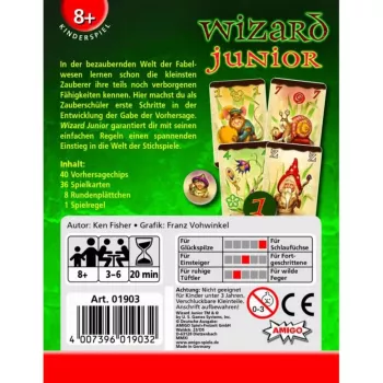 Wizard Junior, kāršu spēle