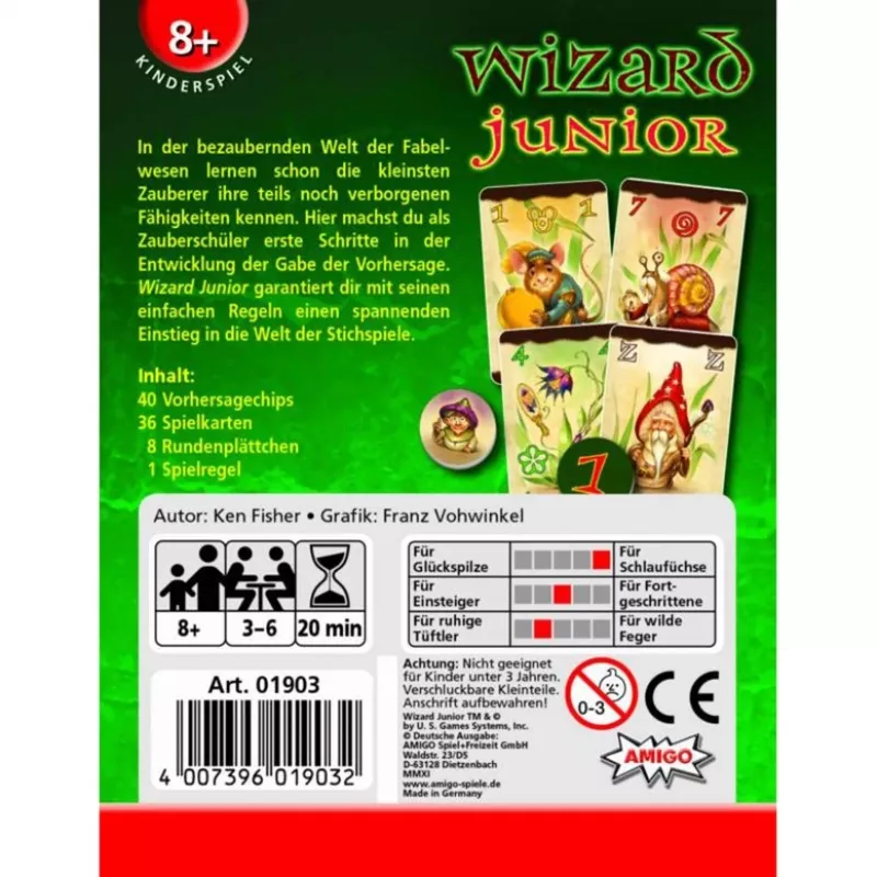 Wizard Junior, kāršu spēle