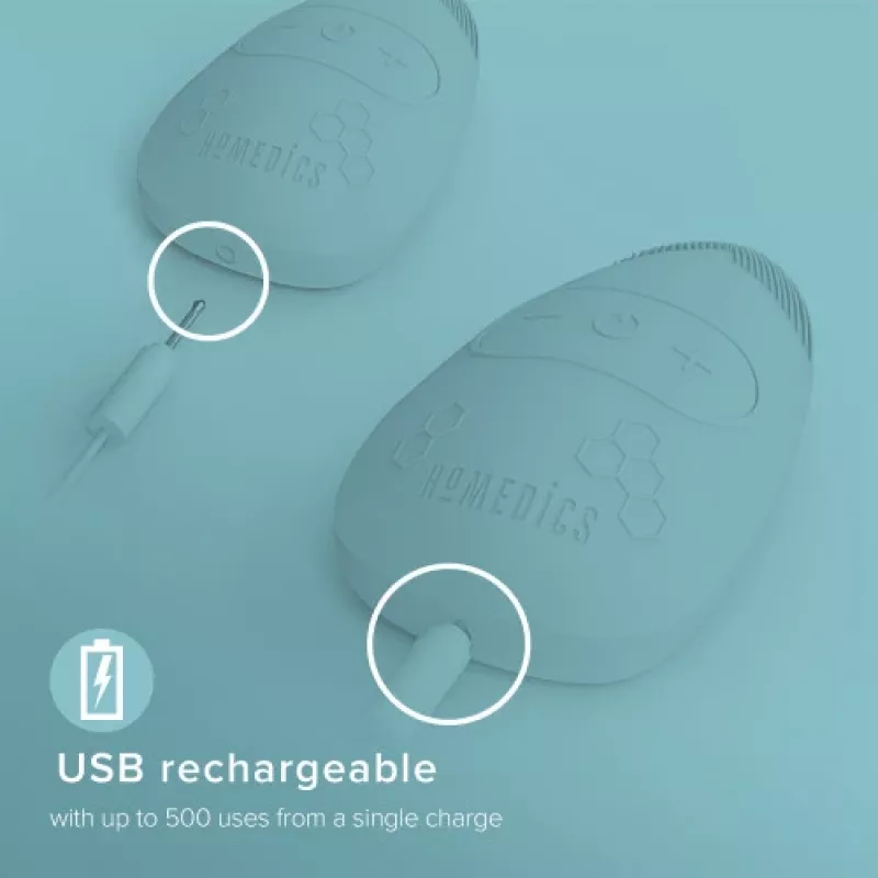 Sejas tīrīšanas birste Homedics FAC-350-EUA Honeycomb Silicon, silikona šūnveida galviņa maigai attīrīšanai