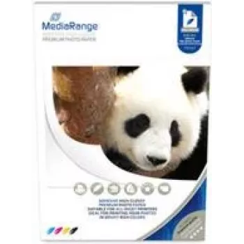 Fotopapīrs MediaRange MRINK119 A4 augsta spīduma 115 g/m², 50 loksnes