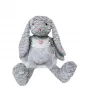 Mīkstā rotaļlieta Pluša rotaļlieta TULILO Mascot Rose Bunny 32 cm pelēka - pluša trusis 32 cm