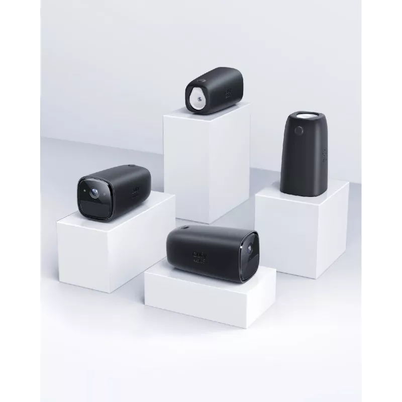 Pārvalks Eufy T8711111 Āra melns 2 gab.