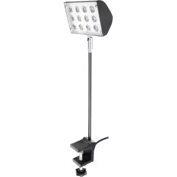 LED prožektors EUROLITE KKL-12 3200K Melns