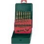 Urbju komplekts Metabo 627156000 — HSS, TiN pārklājums, 19 gabali