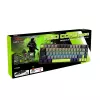 Mehāniskā tastatūra MEDIA-TECH MT1260 Red Core MX60, 60% formas koeficients, CHERRY MX Red slēdži, RGB fona apgaismojums, USB, zaļa