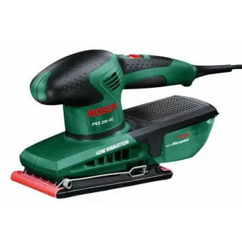 Bosch PSS 200 AC orbitālais slīpmašīns 24000 OPM melns, zaļš 200 W