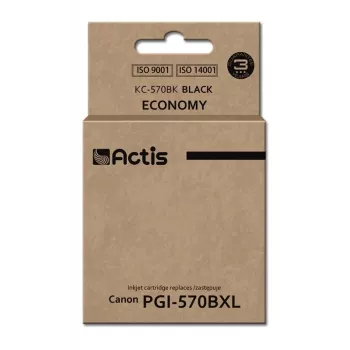 Actis KC-570BK tinte (aizstāj Canon PGI-570BK; standarta; 22 ml; melna)