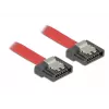 SATA kabelis DeLOCK 0,3 m SATA III 7-pin sarkans