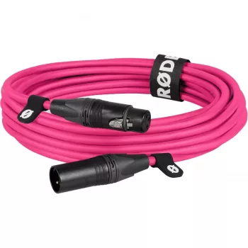 RØDE XLR-6 audio kabelis 6 m rozā krāsā