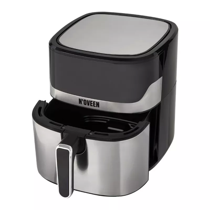 Karstā gaisa cepeškrāsns NOVEEN AF550 — 6,5 L ietilpība, 1600 W, līdz 200°C, 8 programmas