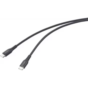 Renkforce RF-6872330 USB kabelis melns